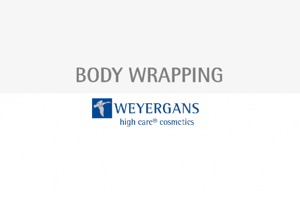 Body Wrapping product information